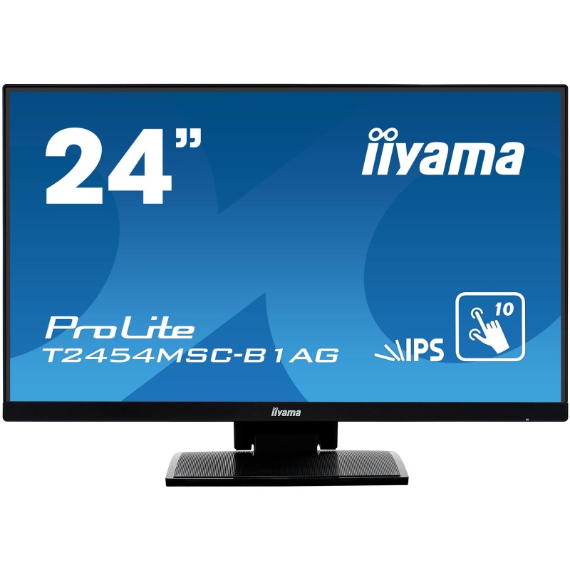 iiyama ProLite T2454MSC-B1AG computer monitor 23.8" 1920 x 1080 pixels Full HD LED Touchscreen Multi-user Black